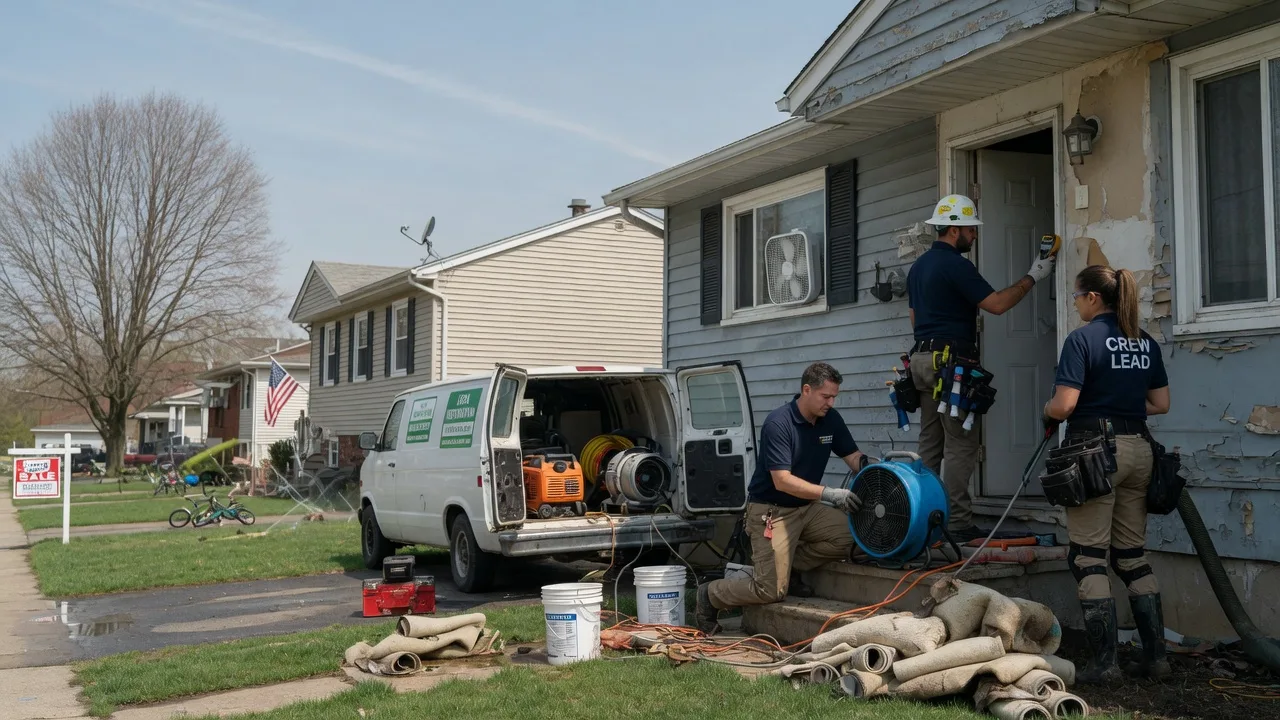 Flood Cleanup in Pursglove, WV near me