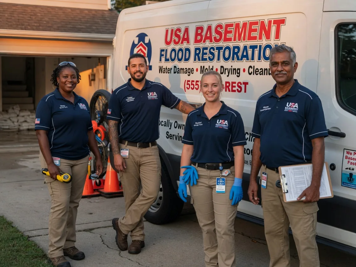 Basement Flood Cleanup company in Pursglove, WV