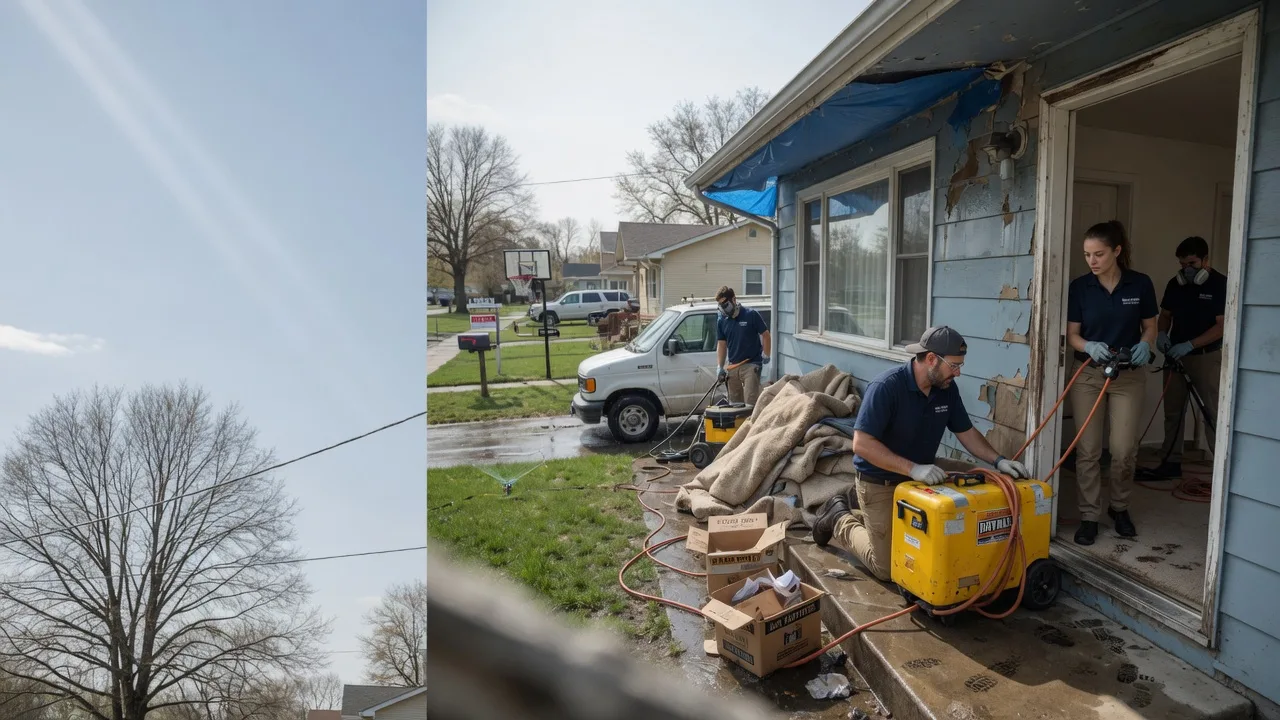 Basement Flood Cleanup in Pursglove, WV near me